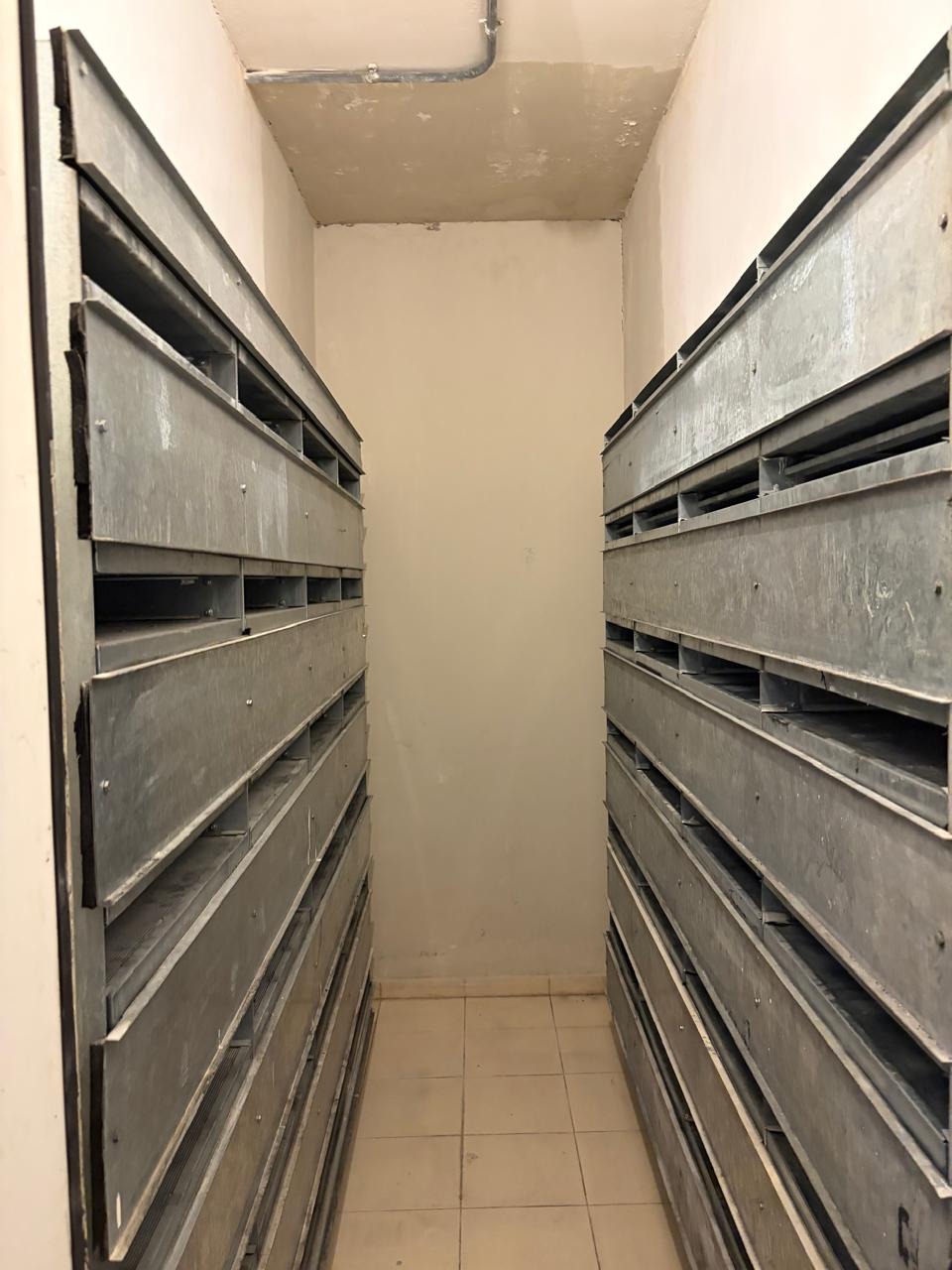 Filter room following remediation and cleaning