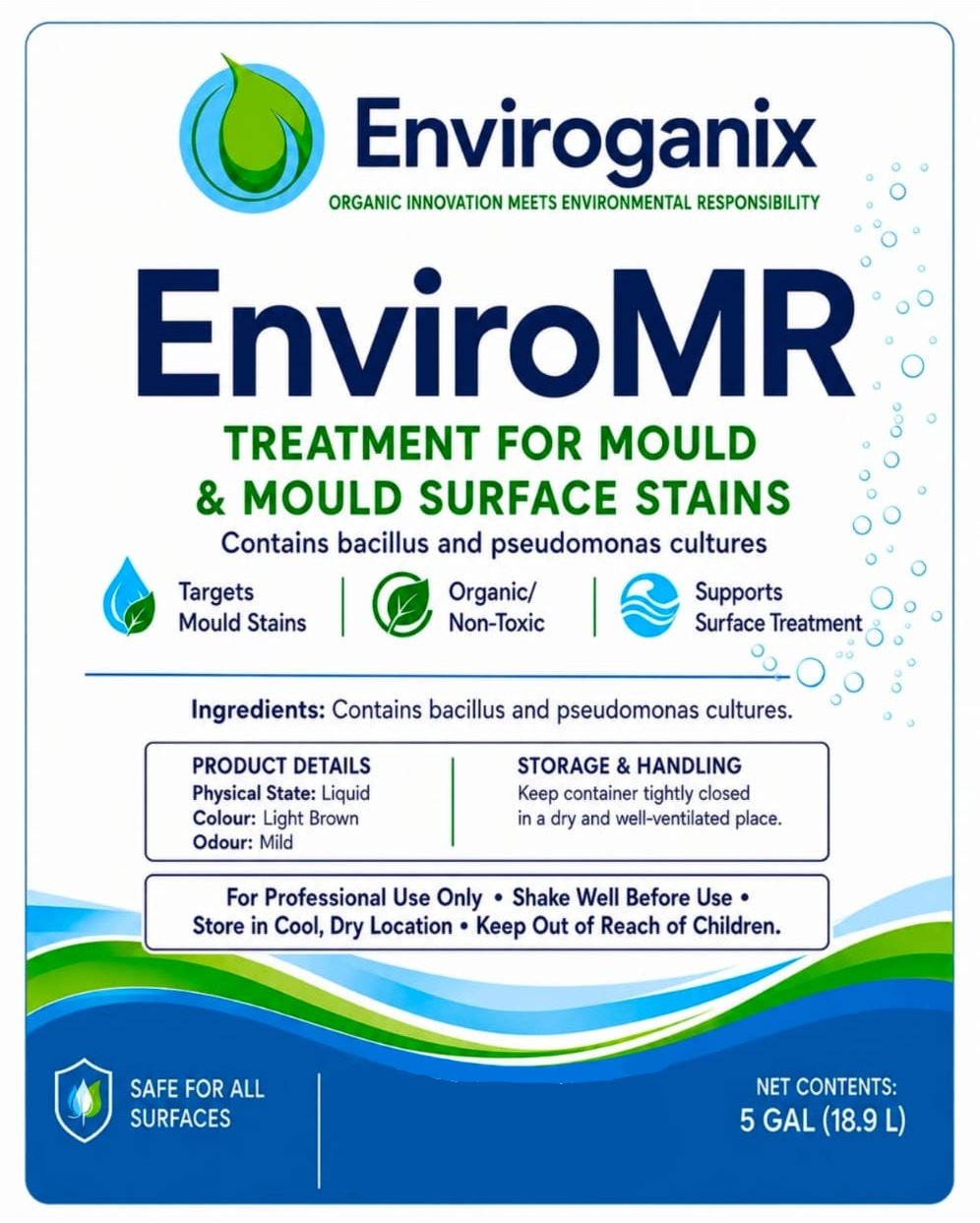 EnviroMR product label